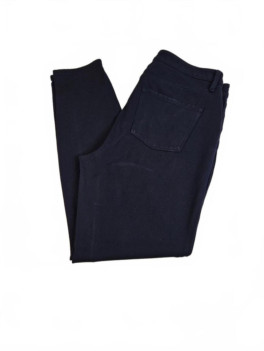Talbots High-Waist Ankle Jeggings in Black, Women Size 8-Capsule Wardrobe Piece